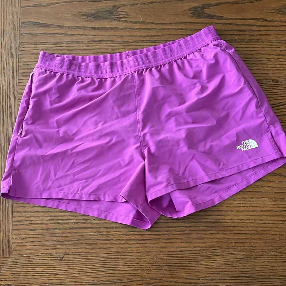 The North Face Wander Shorts in Purple Cactus Flower - Picture 2 of 8
